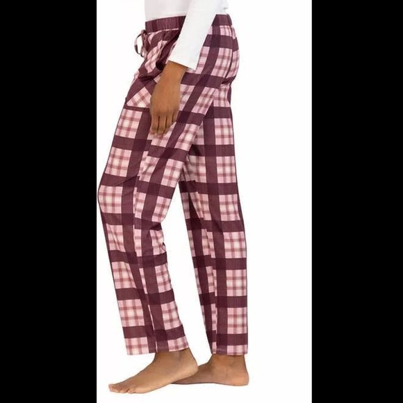 NWoT Lucky Brand Women's 2 Piece Sleep Pajajma Pants Red Plaid Size L $80 FFF010 - Picture 3 of 3